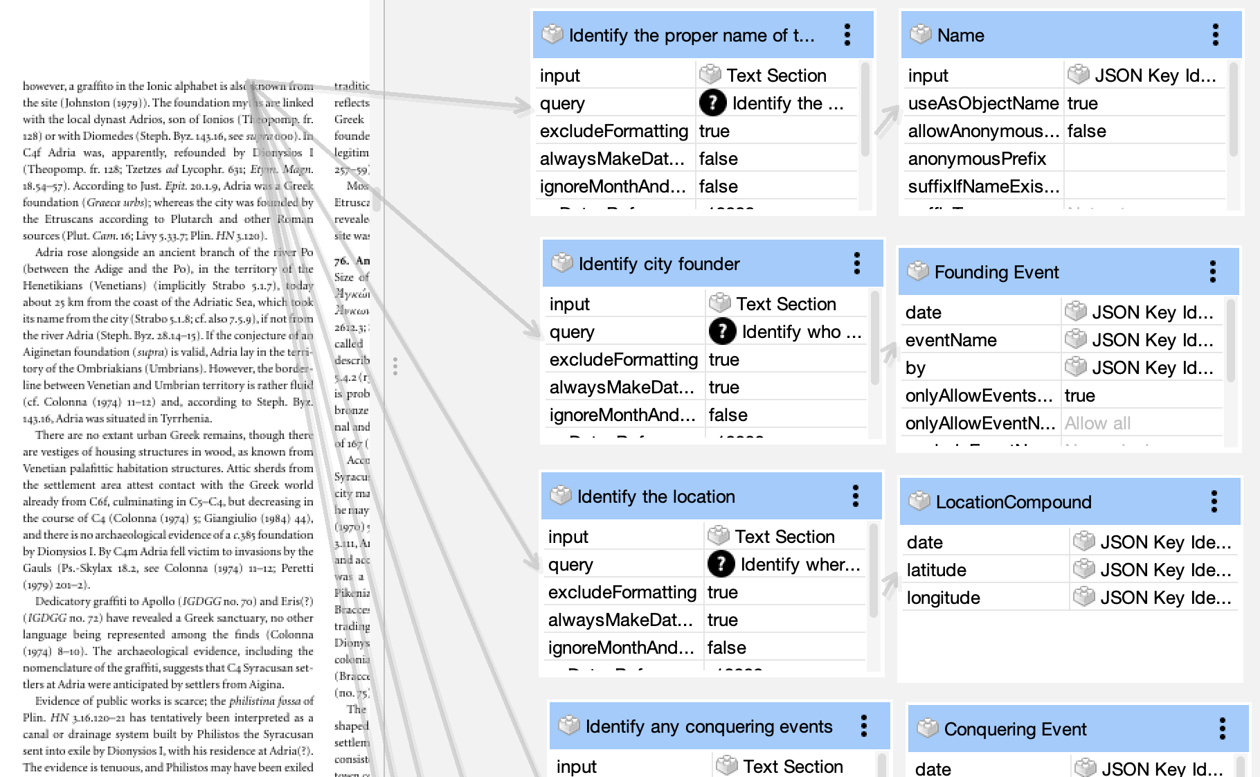 A Running Reality world is comprised of user layers, user factoids, and the baseline factoids.