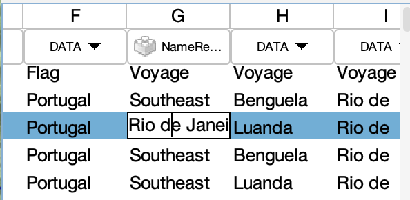 A Running Reality world is comprised of user layers, user factoids, and the baseline factoids.